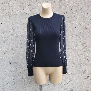 DKNY Black Star sweater